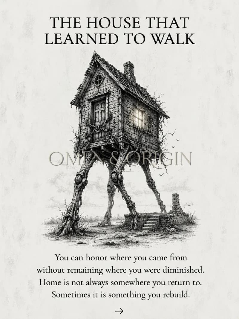 Chapter I — The House That Learned to Walk