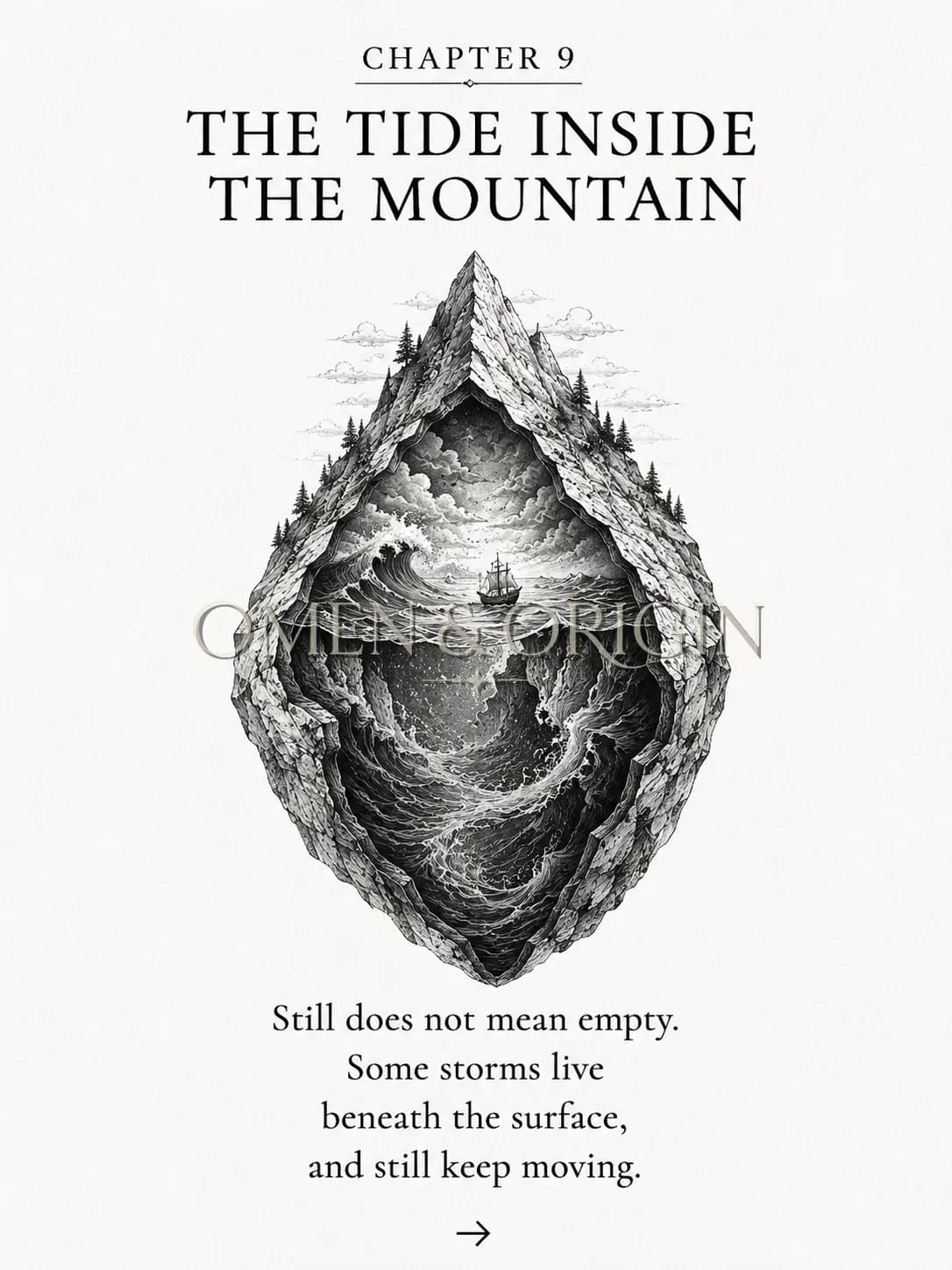 Chapter IX — The Tide Inside the Mountain