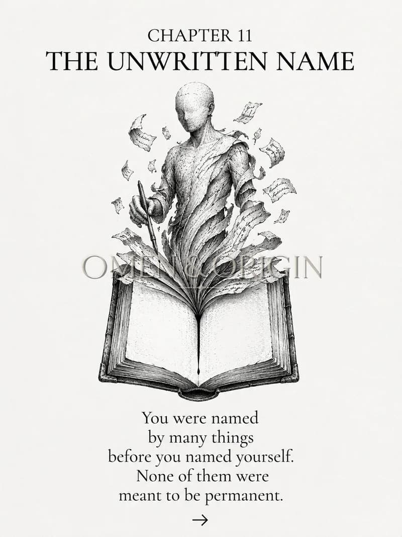 Chapter XI — The Unwritten Name