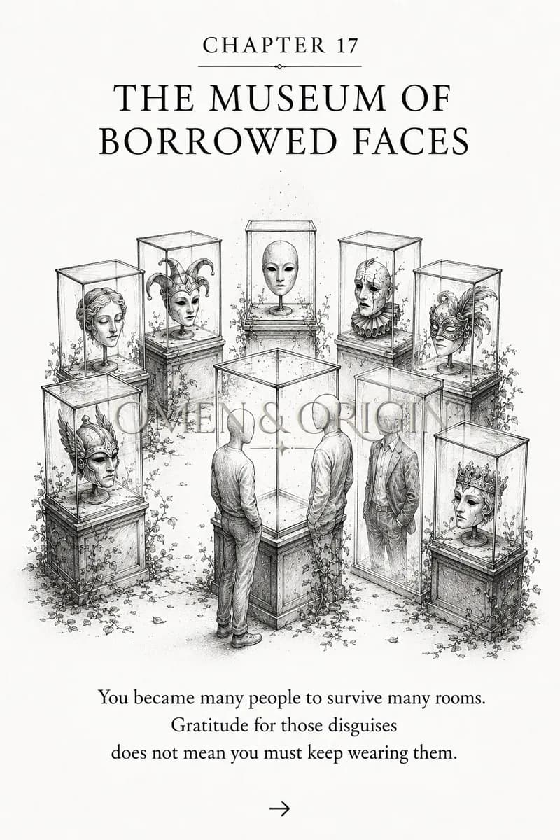 Chapter XVII — The Museum of Borrowed Faces