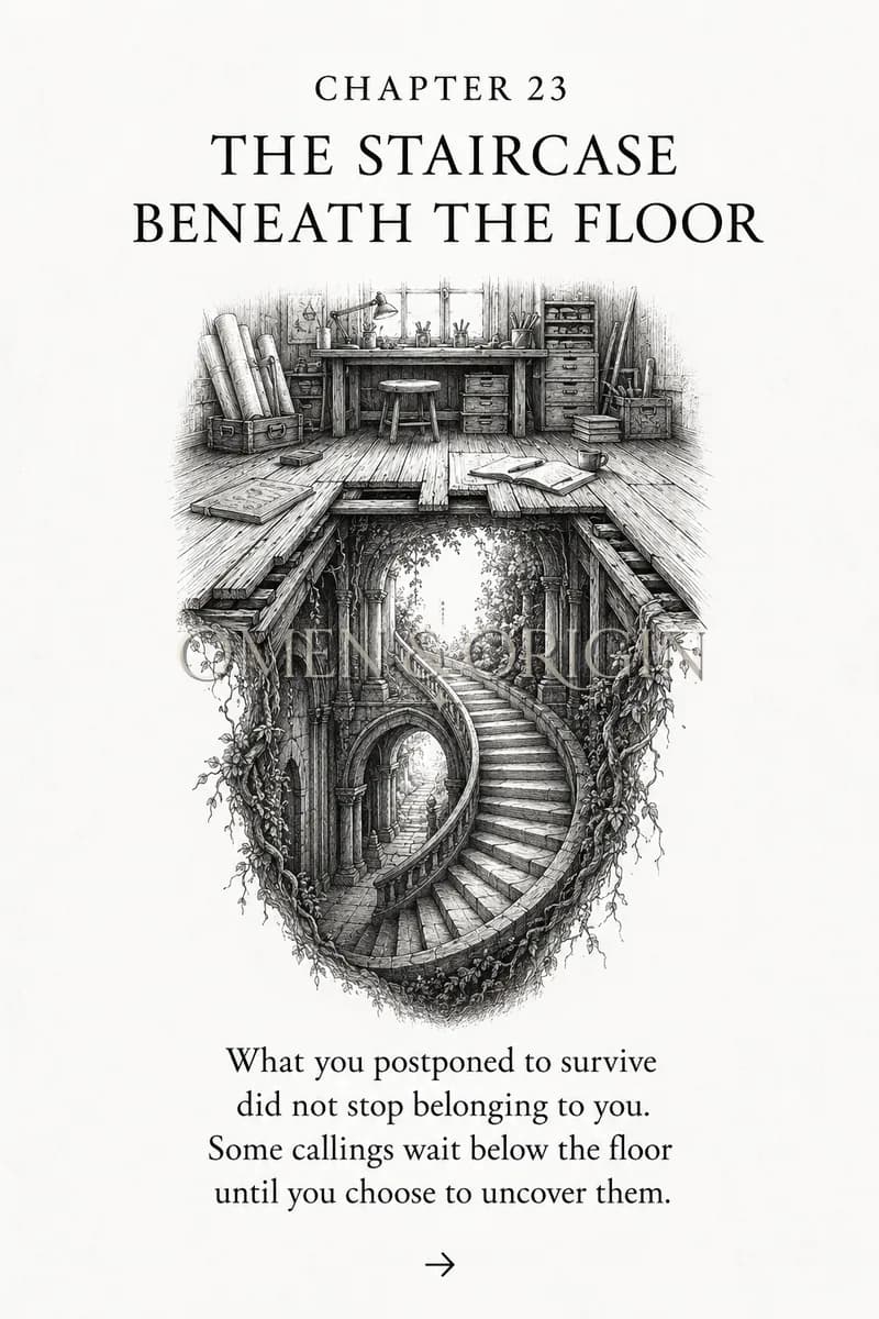 Chapter XXIII — The Staircase Beneath the Floor